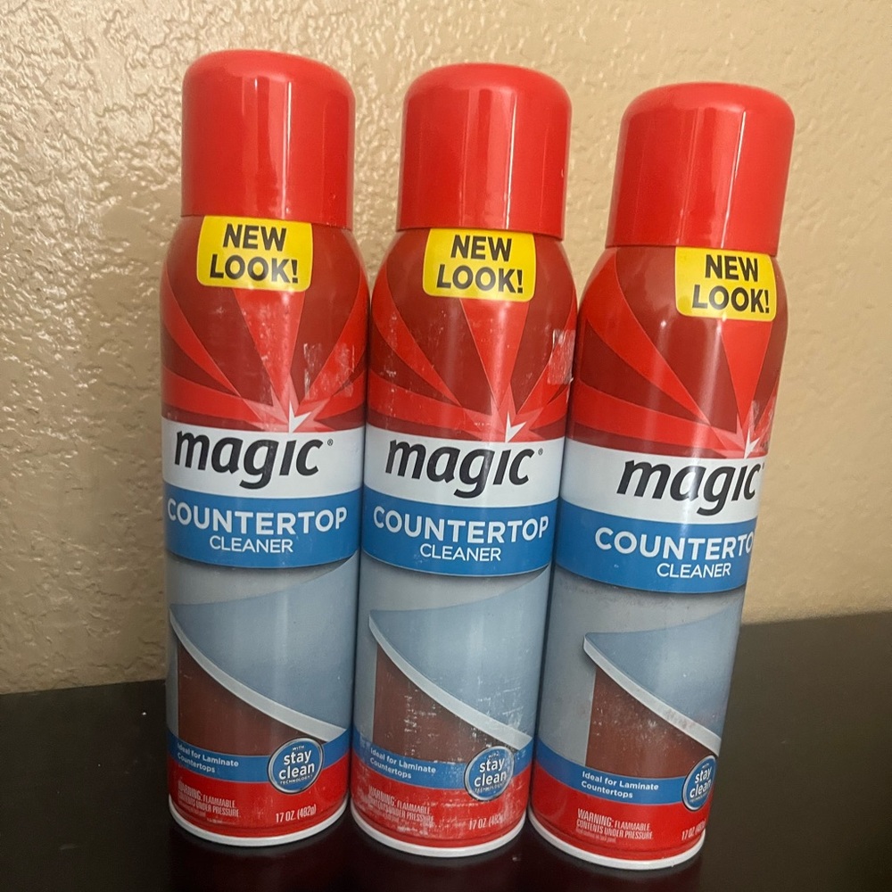 3 Magic Countertop Cleaner Aerosol Laminate Countertops 17oz DISCONTINUED